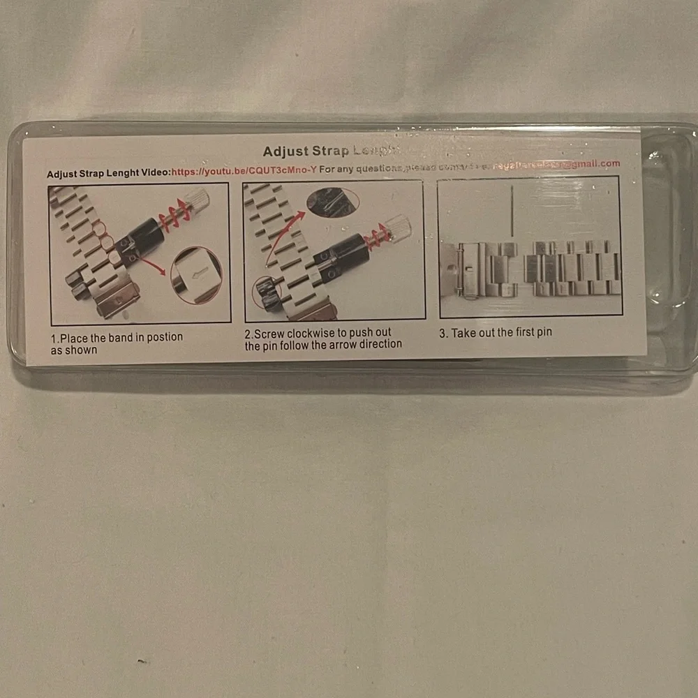 Universal stainless steel Smart Watch Band